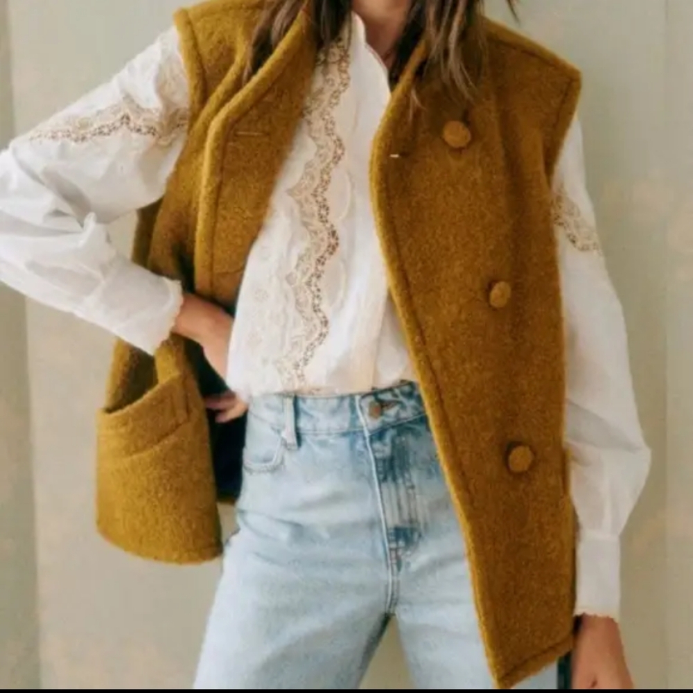 ISO Sezane Carlo in ochre